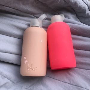 2 BKR water bottles